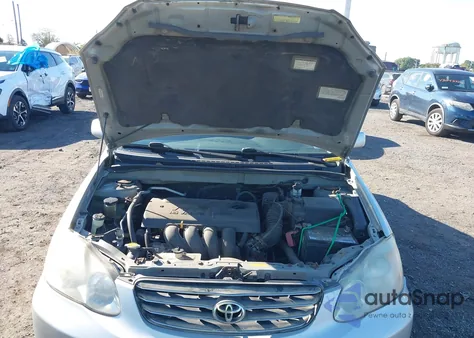 2004 Toyota Corolla S from USA, damaged, VIN 2T1BR32E94C250552